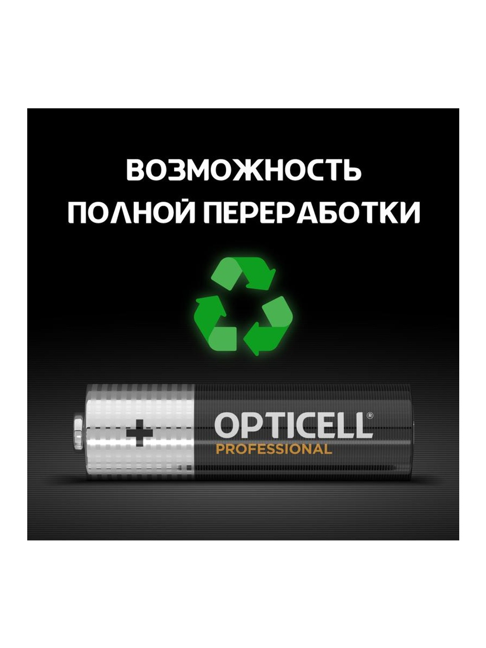 Элемент питания алкалиновый AA/LR6 (блист. 12шт) Professional Opticell 5052005/6052005