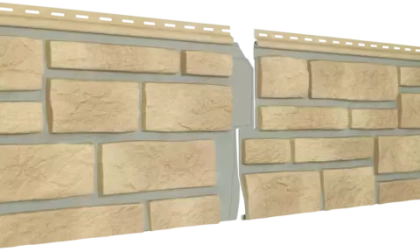 Сайдинг Ю-Пласт "Стоун-Хаус С-Лок" ТАГАНАЙ Речной