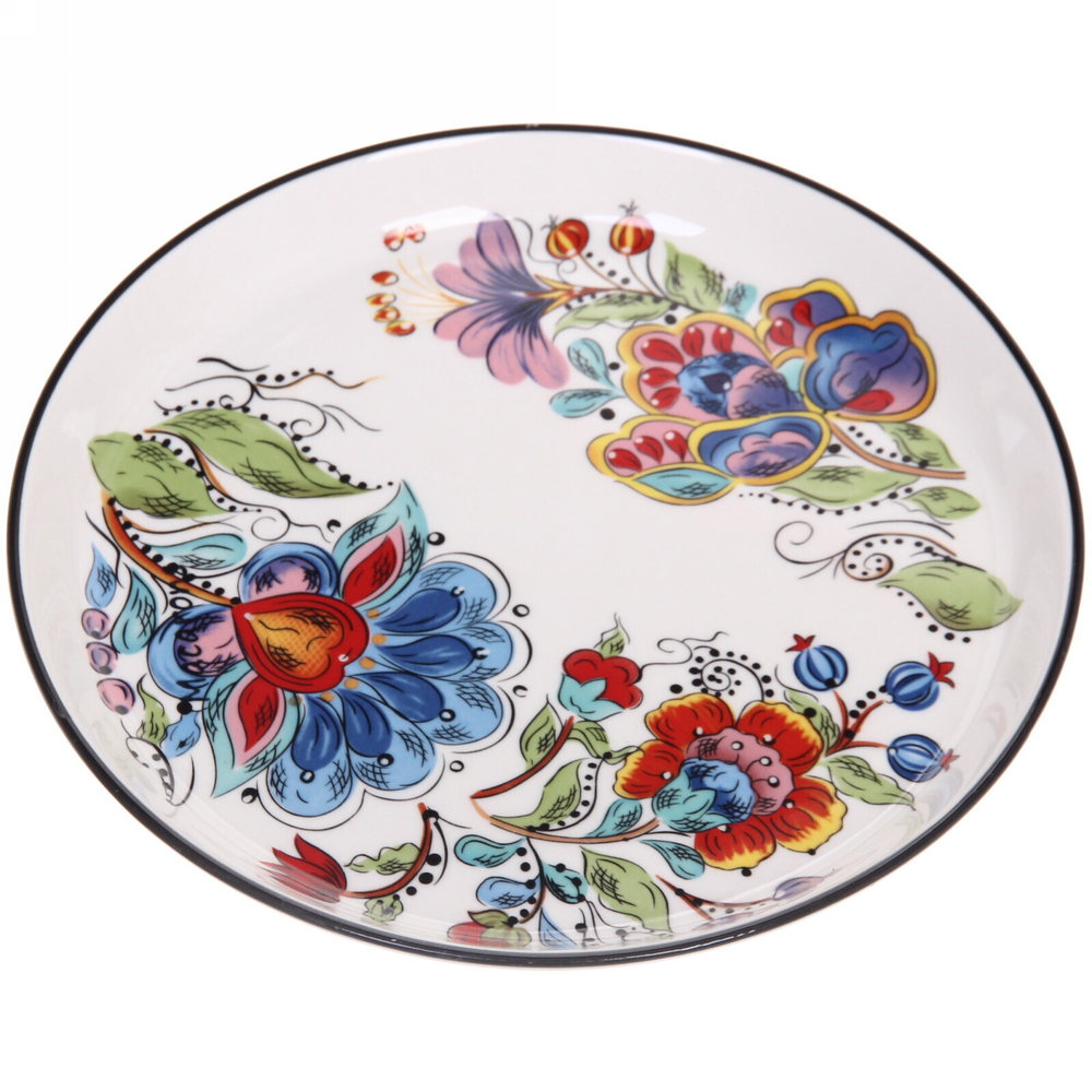Тарелка керамическая «Magic Flower» 20*2,4см