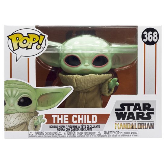Фигурка Funko POP! Bobble: Star Wars: Mandalorian: The Child 48740