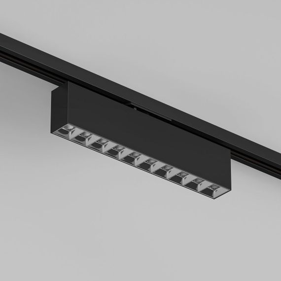 Трековый светодиодный светильник Denkirs Edder DK6444-BK