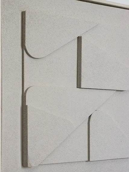 Панно декоративное с эффектом 3d minimalism triangle, 40х40 см