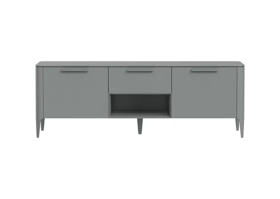 Тумба Type под ТВ ширина 160 см (серый)
