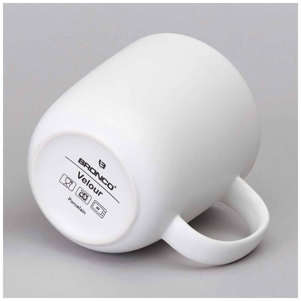 КРУЖКА BRONCO "VELOUR" 400 МЛ ТЕМНО-СЕРАЯ (МАЛ=4ШТ/КОР=24ШТ.)