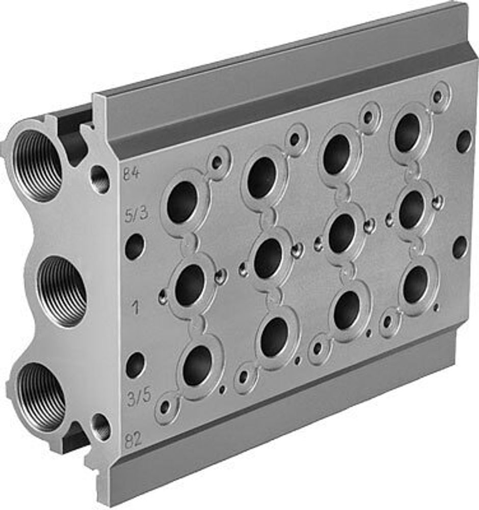 PRS-1/8-4-BB Плита для блочного монтажа