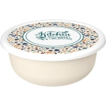 Миска Modena 3,2л с крышкой с декором Терраццо, Светло-бежевый