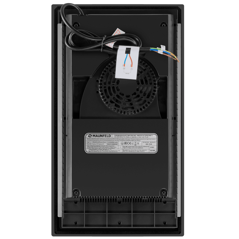 Встраиваемая индукционная варочная панель Maunfeld CVI292S2FBK Inverter