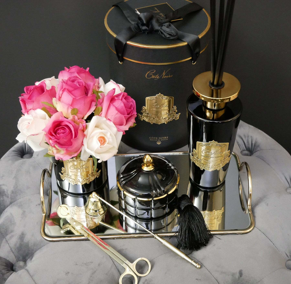 Свеча ароматическая Cote Noire Art Deco Black & Gold
