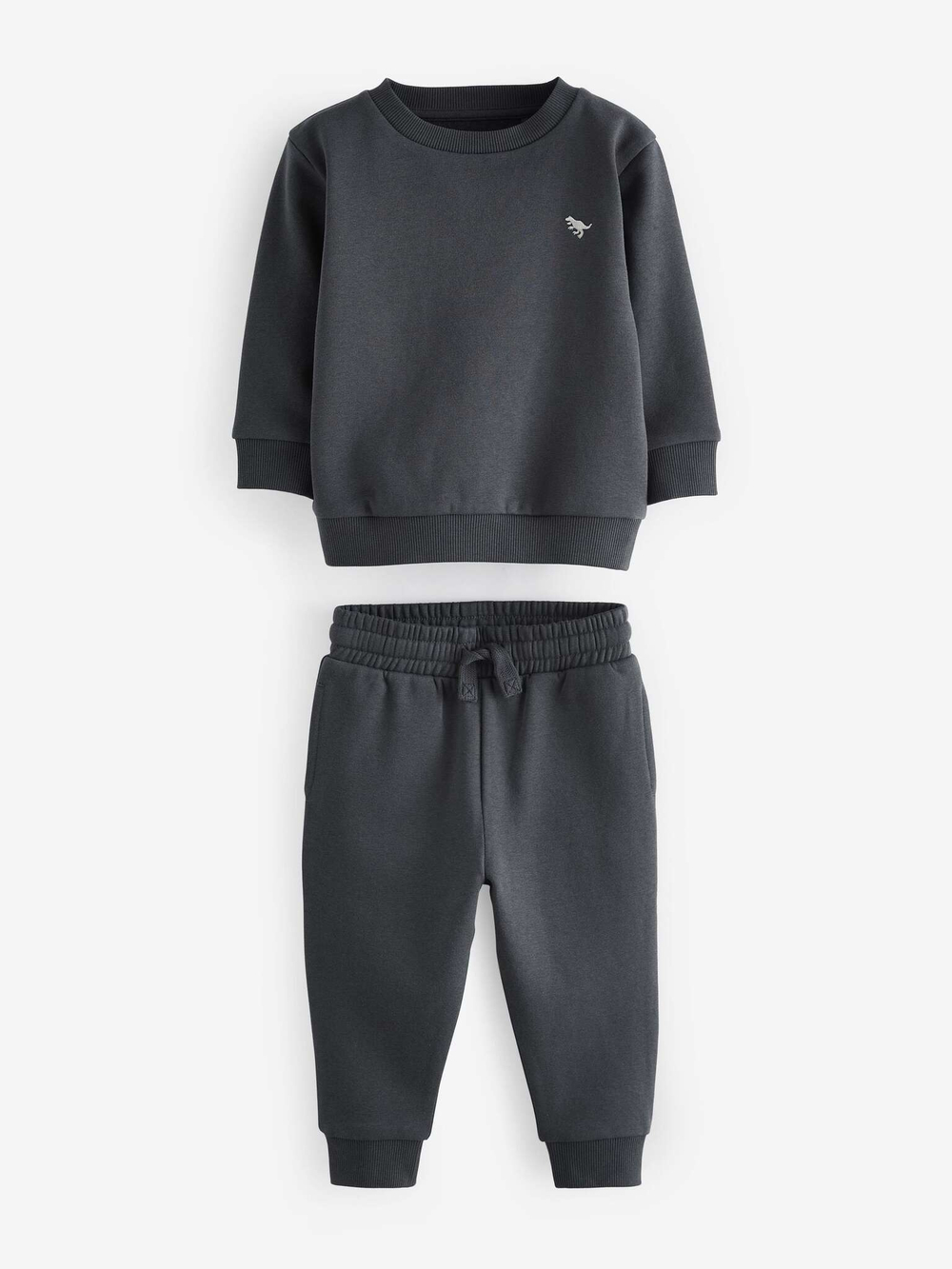 Толстовка и джоггеры в комплекте для мальчика Next B51-083, 2 шт., Серый, Темно-зеленый