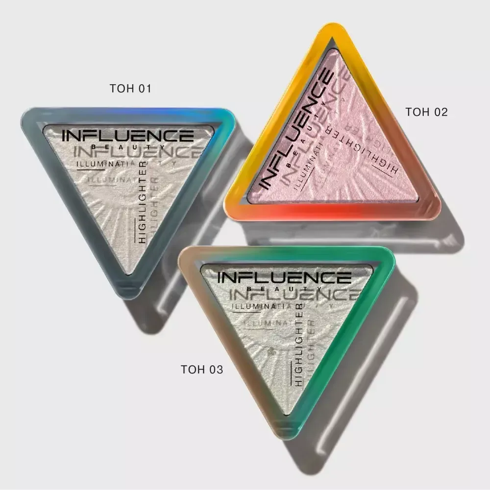 Хайлайтер для лица Influence Beauty Illuminati - 03 Голубой