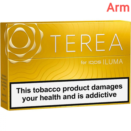 Стики Terea Yellow мягкий табак с нотками фруктов (Армения) (блок - 10 пачек)
