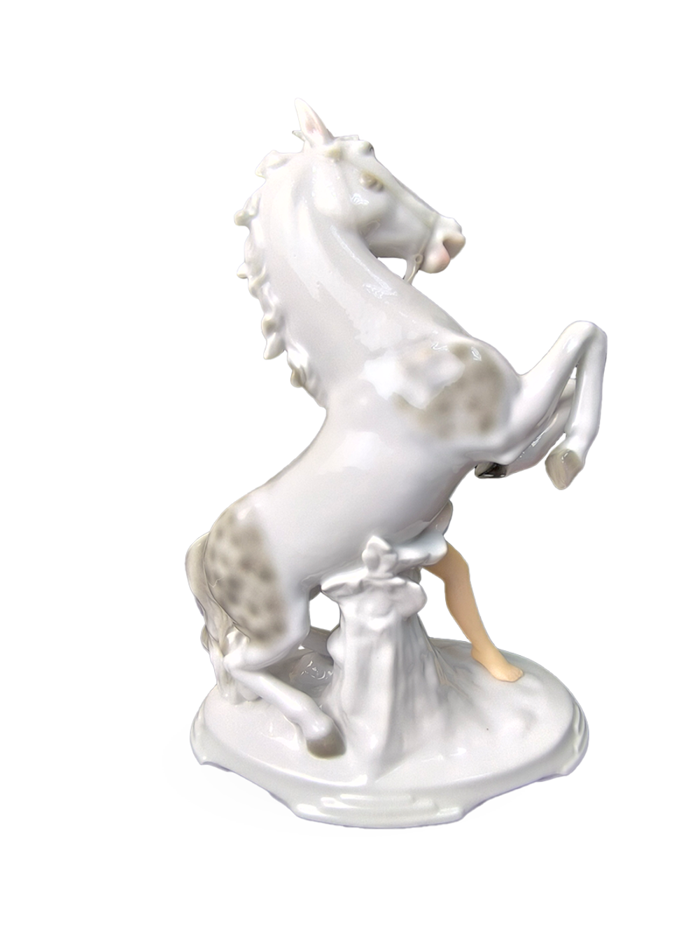 Фарфоровая статуэтка "Амазонка с конем" Wallendorf