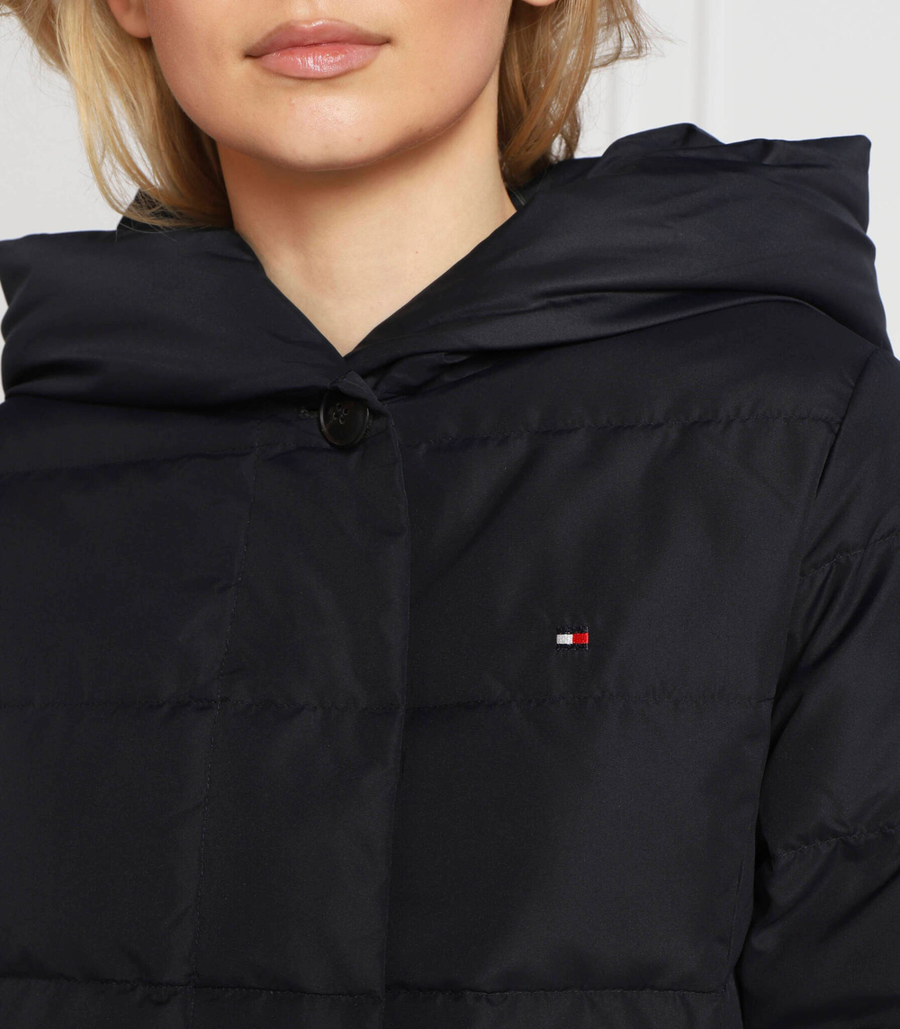 пуховая куртка modern wrap Tommy Hilfiger - темно-синий(WW0WW37431)