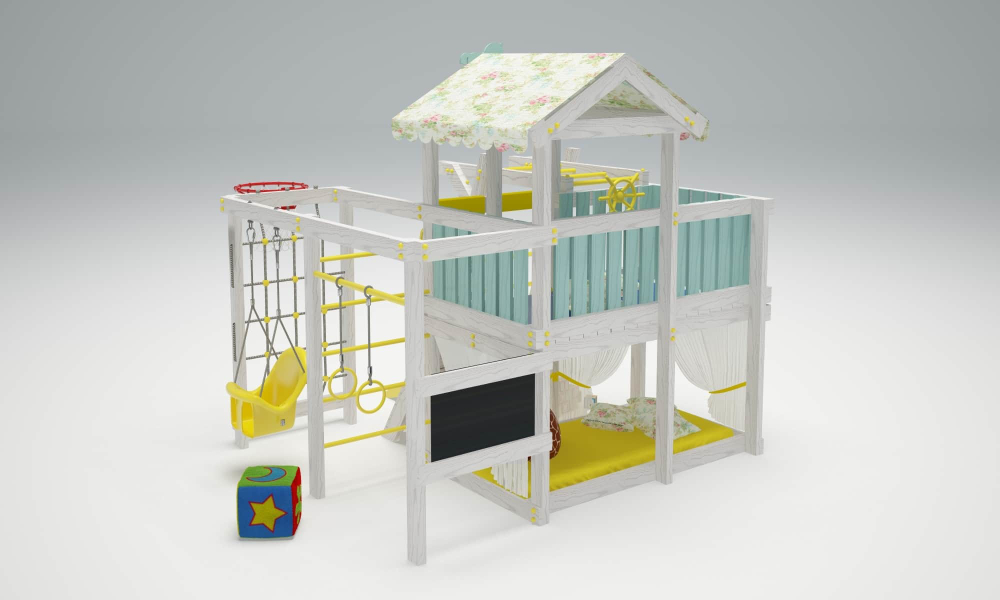 Игровой комплекс из дерева"Baby - 5"