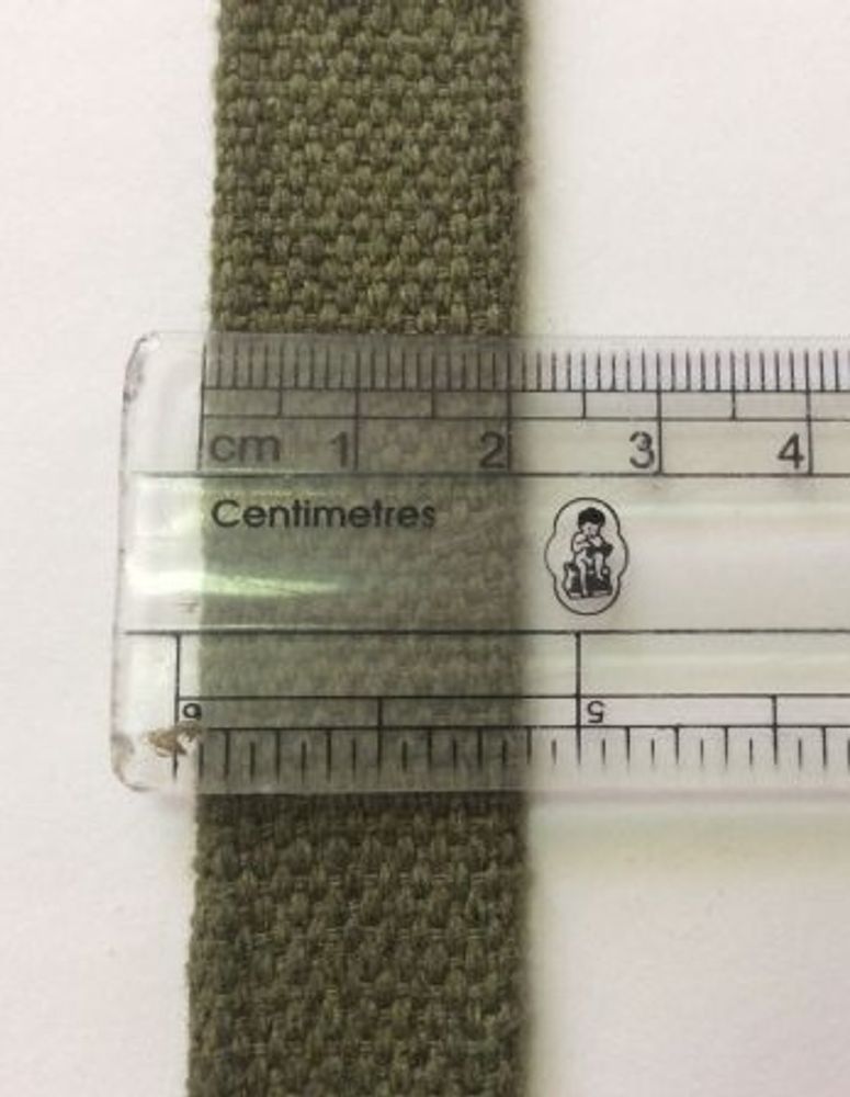 Лента брезентовая 20 мм 1м Лента брезентовая 20 мм 1м