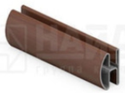 Профиль межсекционный 4*935 мм, Яблоня