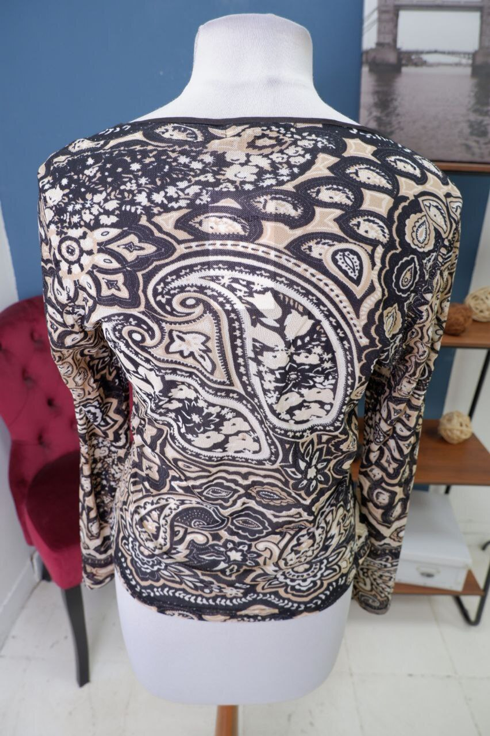 Джемпер Deffinesse с принтом 50 размер