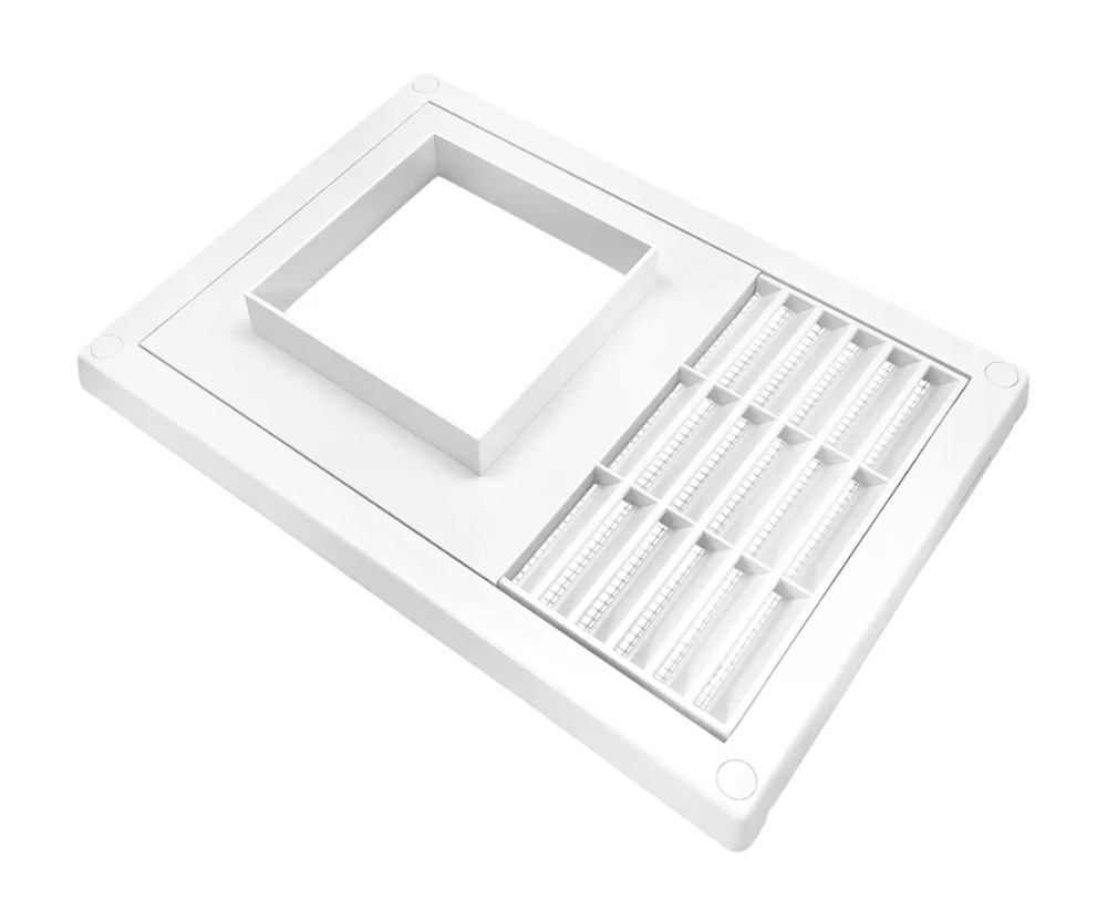 Решетка вентиляционая AWENTA RMT96а Bk 90*90 (140*210) (Распродажа)