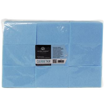 БЕЗВОРСОВЫЕ САЛФЕТКИ GLOBAL FASHION, ЦВЕТ ГОЛУБОЙ
