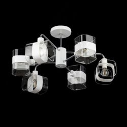 Citilux Бертон CL140160 Люстра потолочная Белая