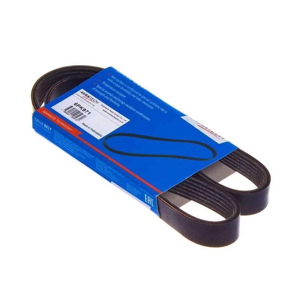 Ремень поликлиновый AVANTECH 6PK971