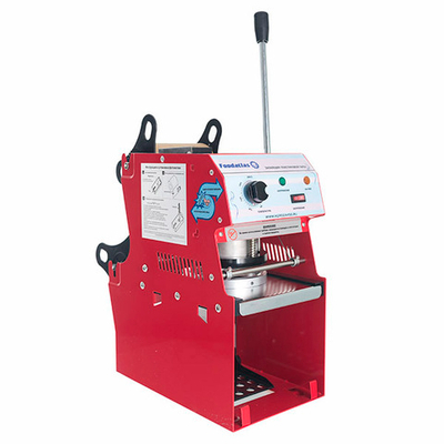 Запайщик пластиковой тары полуавтомат WY-863 (стакан d70,76,90,95) трейсилер