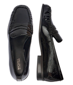 Кожаные мокасины Michael Kors - черный(40F4CSFP1A)