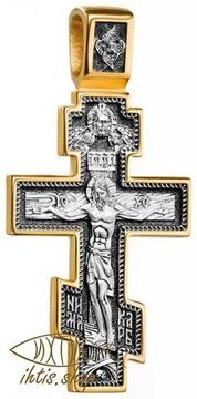 Распятие Христово. Архангел Михаил. Православный крест