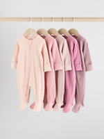 Комбинезон / Cлип для малышей Next F13-055, 5 шт., Розовый