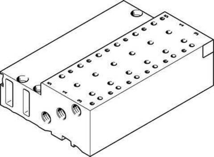 MHP2-PR6-5 Плита для блочного монтажа