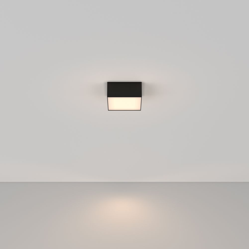 Светильник потолочный светодиодный Maytoni Zon C032CL-12W3K-SQ-B