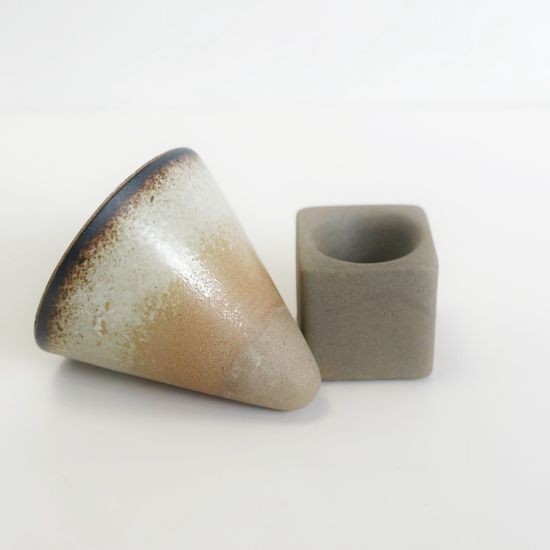 Керамическая кружка в японском стиле