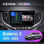 Teyes CC3 2K 9"для Suzuki Baleno 2015-2021