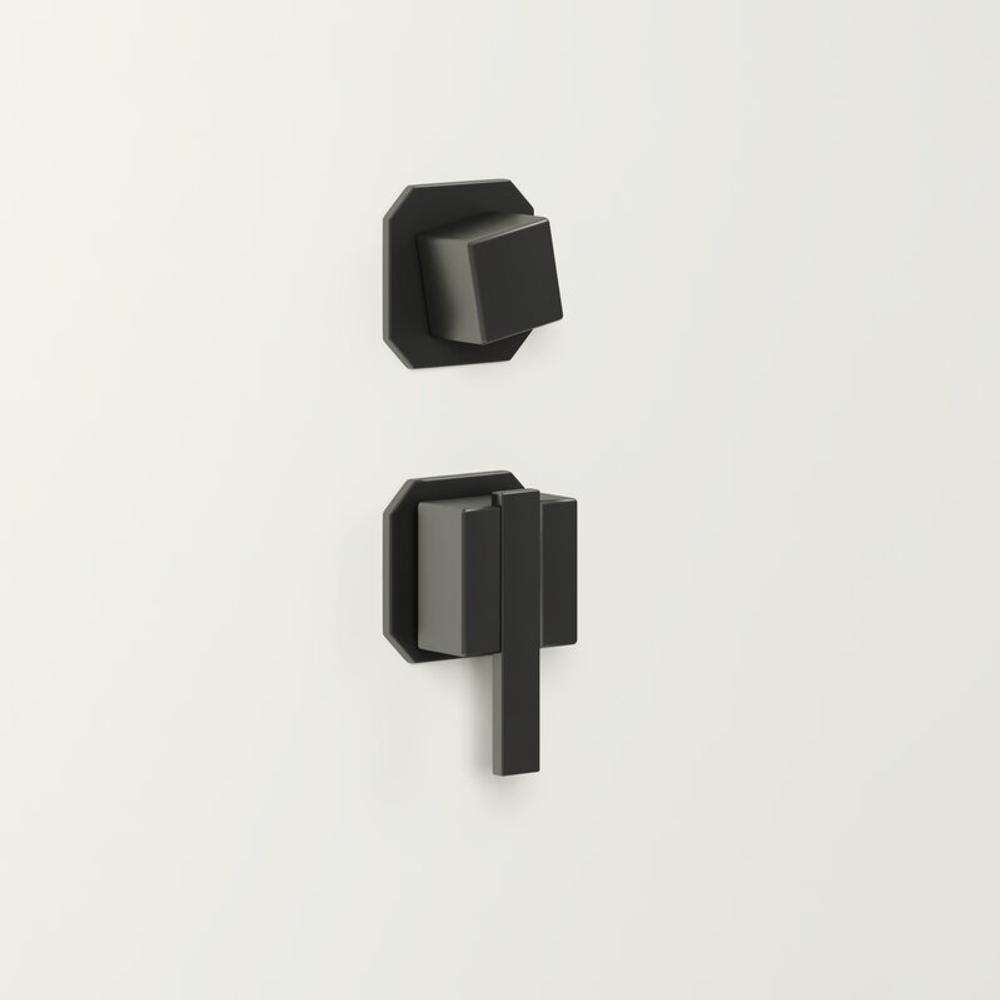 Душевая кабина Niagara Standart ST100/80/15Q/BL (100х80х215) прямоугольник,поддон 15см,распашная,проф.черный,3 места