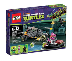 LEGO Ninja Turtles: Погоня на панцирном байке 79102 — Stealth Shell in Pursuit — Лего Черепашки-ниндзя мутанты