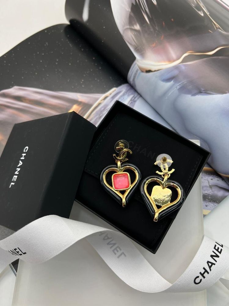 Серьги CHANEL
