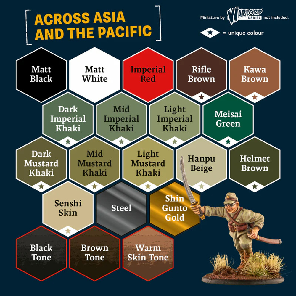 Historical Paint Set: WWII Imperial Japanese
