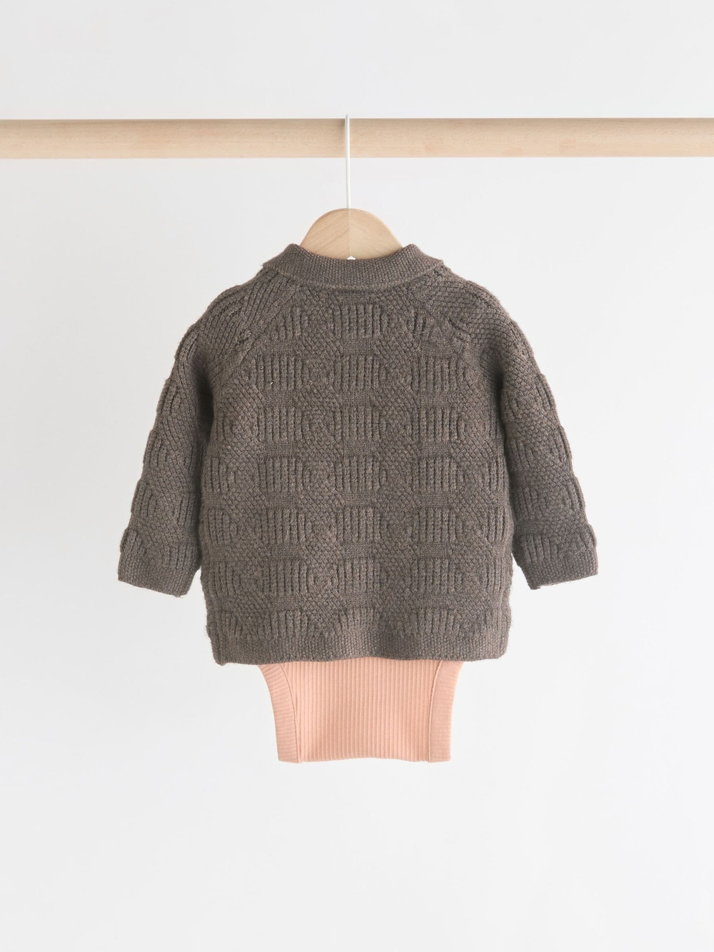 Комплект из трех предметов Next N22-319, Серый, Розовый