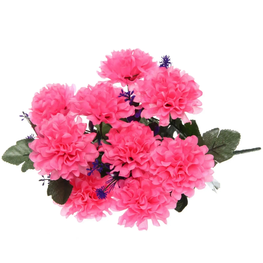 Искусственные цветы «Весеннее вдохновение» 42см 10цветков розовые