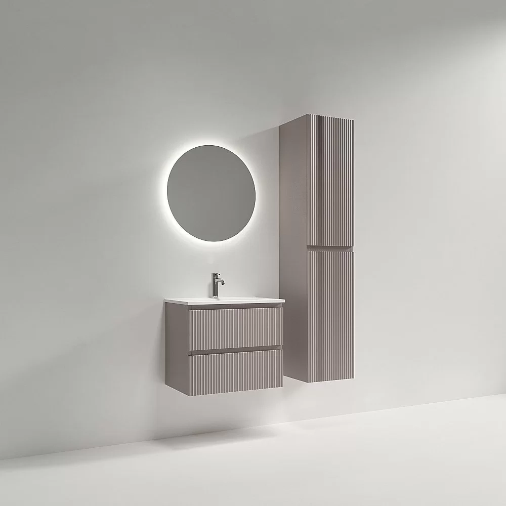 Тумба с раковиной Sancos Snob R SNR60/39SM/CN7025 Doha Soft