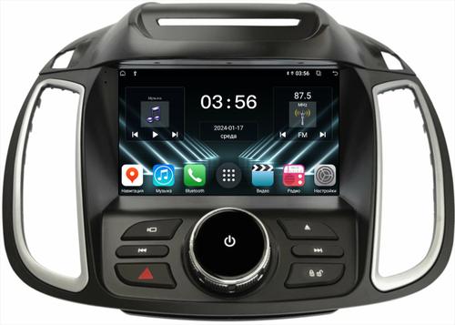 Магнитола для Ford Kuga 2 2012-2019 (без SYNC, рамка с кнопками тип 1) - FarCar S280 монитор 9.5" IPS на Android 13, CarPlay