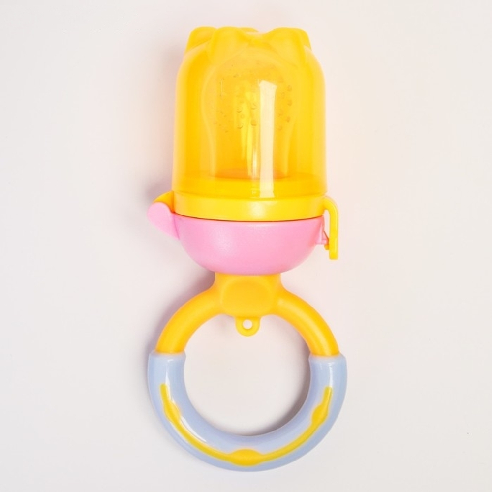 Ниблер силиконовый «Персик», цвет жёлтый 2272515