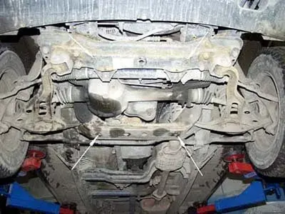 Защита картера Sheriff для Suzuki Grand Vitara / Escudo 1998-2005 арт.23.0726