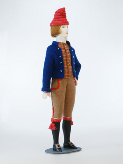 Кукла коллекционная в мужском костюме, Швеция