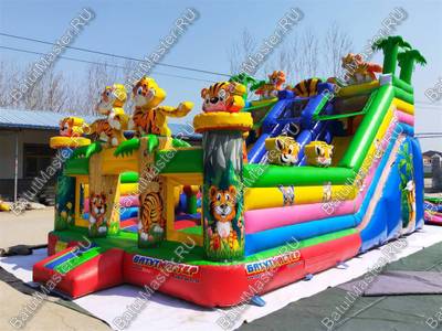 Коммерческий батут «Тигриная страна », 8*5*5 м