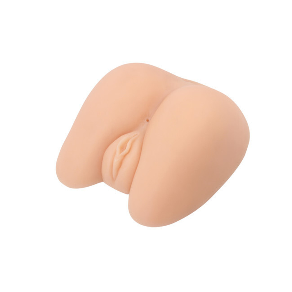 Мастурбатор вагина-анус с вибрацией Jennie The Big Sister (Цвет: телесный)