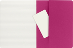 Блокнот Moleskine Cahier Journal (CH021D17) 190х250мм обложка картон 120стр. линейка розовый неон (3шт)
