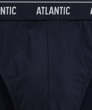 Мужские трусы (2шт) слипы спорт Atlantic 2RMP-001, темно-синий + зеленый