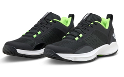 Мужские кроссовки для Падел Wilson Hurakn Pro V2 - black/white/green gecko