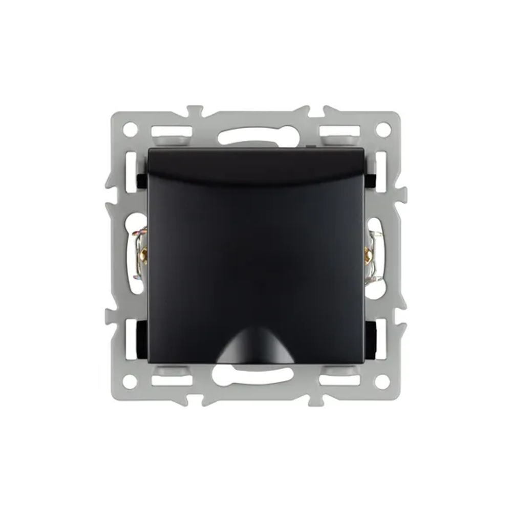 Механизм розетки влагозащищённый SCT-MCP-PL-BK (250V, 16A) (Arlight, -) 043746